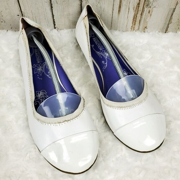 Kenneth Cole Reaction Flats White Size 6 - Picture 1 of 8